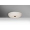 Besa Lighting Nimbus 10 Ceiling, Opal Matte, Bronze, 1x23W LED NIMBUS1007C-LED-BR - alternate 1